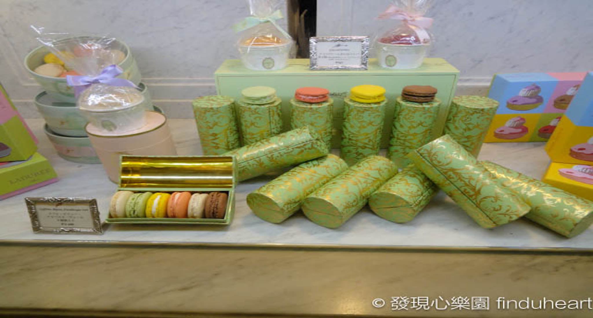 Laduree Salon de the - 銀座：法國百年馬卡龍甜點蛋糕名店
