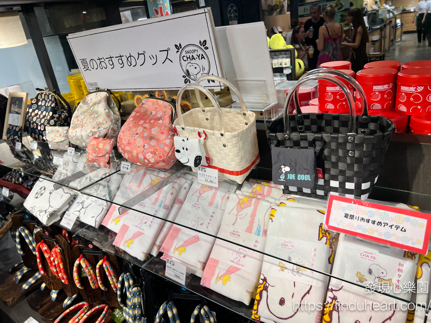 隱身在京都錦市場SNOOPY茶屋，京都地區唯一分店