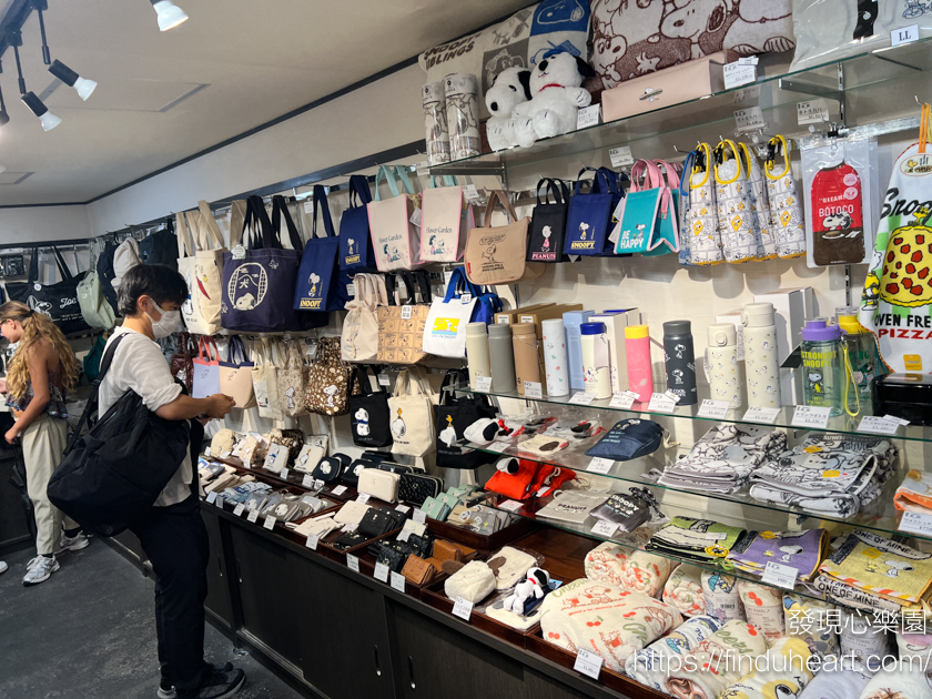 隱身在京都錦市場SNOOPY茶屋，京都地區唯一分店