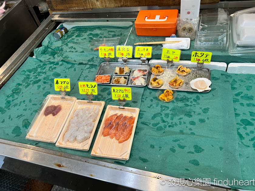 日本青森魚菜中心/古川市場：自選海鮮丼配料價錢便宜又新鮮