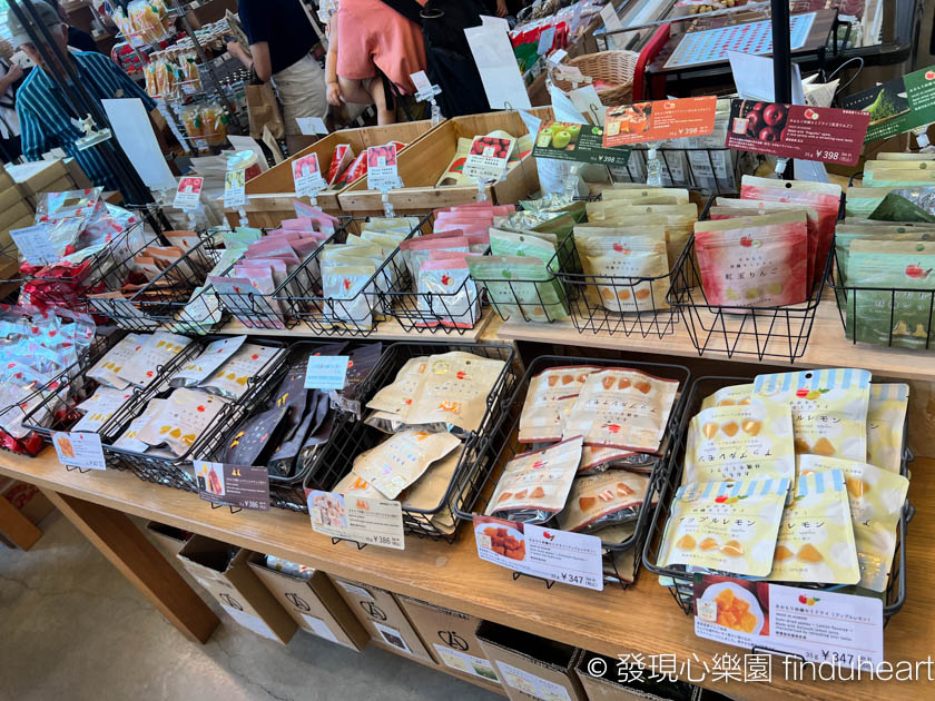 青森 A-FACTORY蘋果工廠，各種青森產品還可以免稅