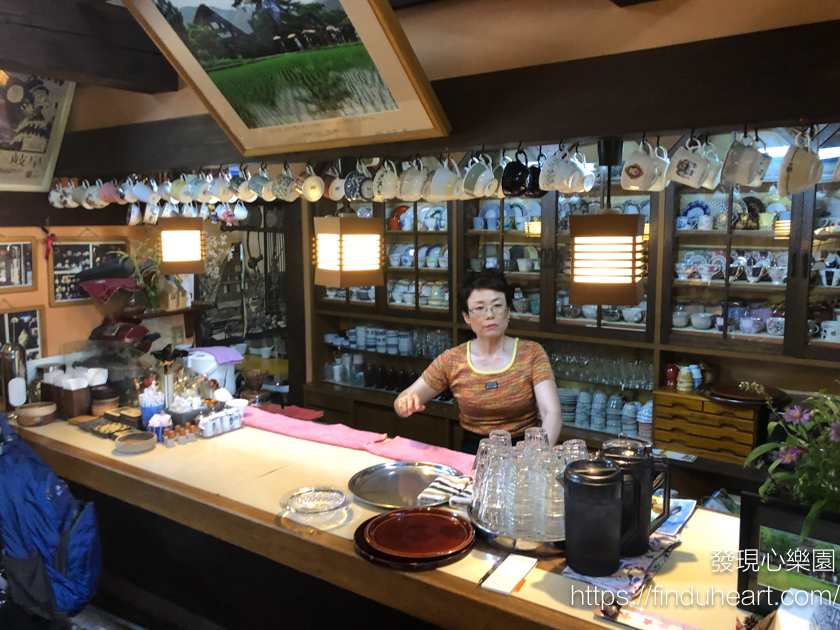 白川鄉合掌村美食--落人咖啡館(喫茶)/Ochuudo&出現在海賊王單行本封面