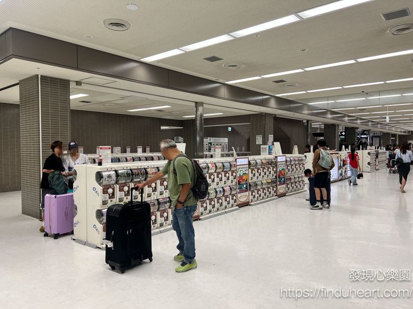 2025成田機場(Narita Airport)扭蛋，第一航廈/第二航廈/第三航廈扭蛋地點及機台位置
