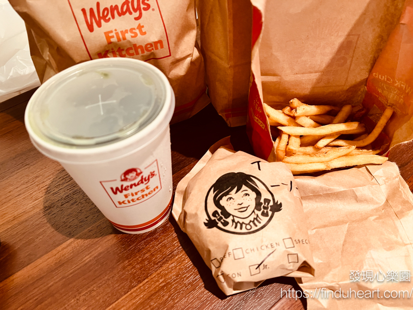 日本速食店Wendy's First Kitchen，台灣吃不到的溫蒂漢堡＆方形牛肉漢堡