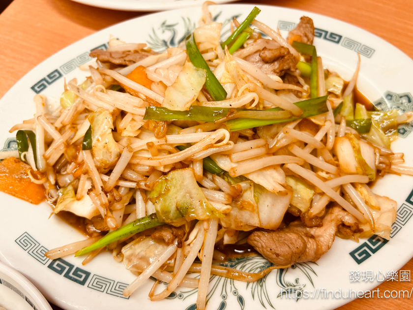 日高屋上野店，平價好吃又有熱騰䲢的炒青菜