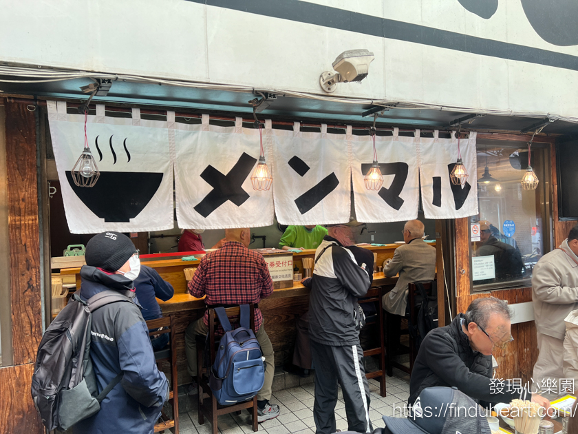 淺草らぁめん めん(Ramen Menmaru)，超便宜拉麵不到80台幣，離淺草寺走路不到3分鐘