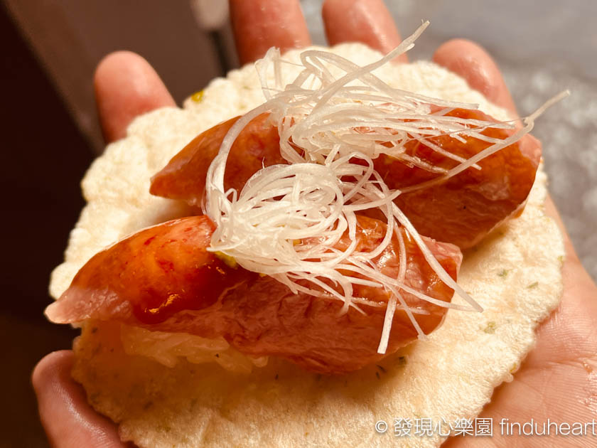 飛驒高山老街仙貝飛驒牛握壽司--御食事処坂口屋＆森羅飛騨こって牛 ＆金のこって牛