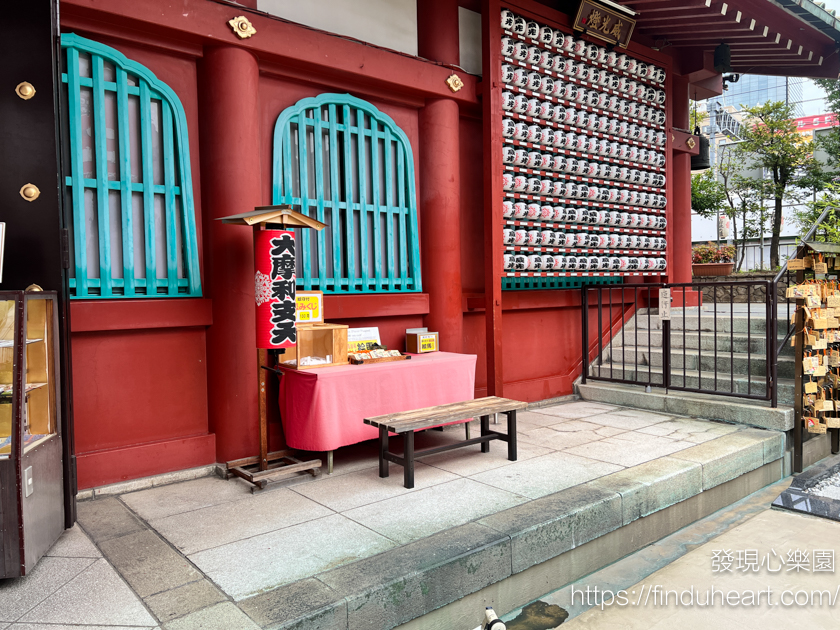上野阿美橫丁內的摩利支天德大寺 上野阿美橫丁內的摩利支天德大寺