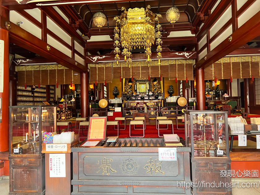 上野阿美橫丁內的摩利支天德大寺 上野阿美橫丁內的摩利支天德大寺