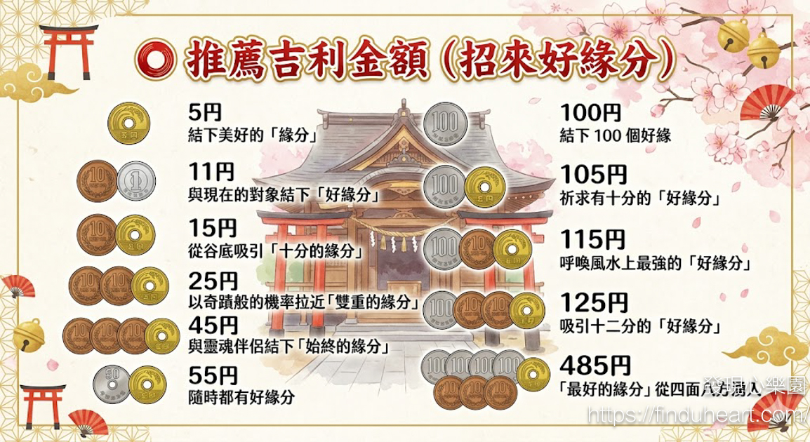 日本神社參拜必看!投錯香油錢小心好運跑光?賽錢金額隱藏意義大解密 日本神社參拜必看!投錯香油錢小心好運跑光?賽錢金額隱藏意義大解密