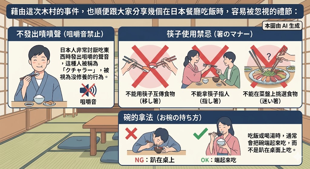 838萬次查看!木村拓哉拍廣告被炎上?聊聊日本人的餐桌大禁忌:什麼是「迎舌」與「蛙化現象」? 838萬次查看!木村拓哉拍廣告被炎上?聊聊日本人的餐桌大禁忌:什麼是「迎舌」與「蛙化現象」?